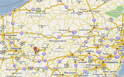 Map of Pennsylvania